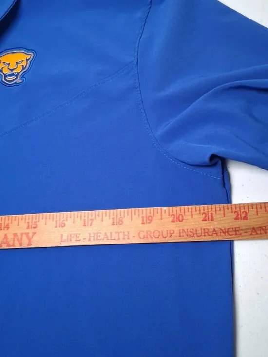 University Of Pittsburgh PITT Panthers Shirt M Nike Dri Fit On Field Team Sports - Picture 5 of 15